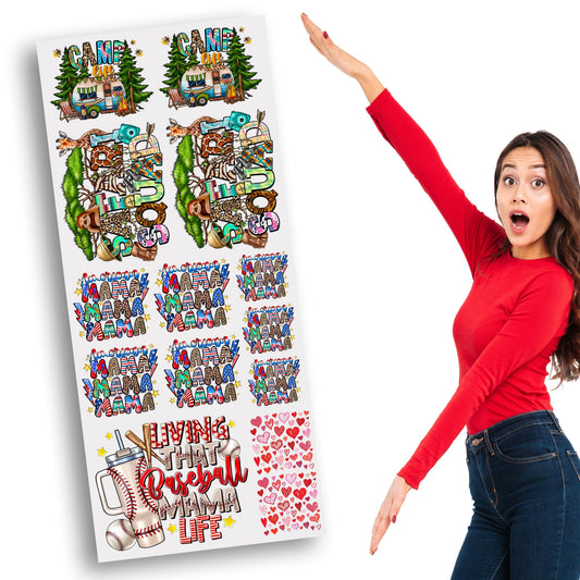 Rolling DTF Gang Sheet