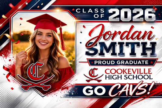 Graduation Yard Sign