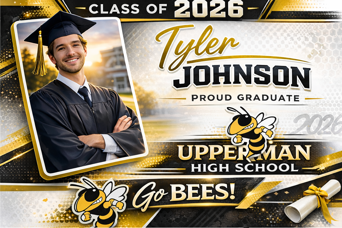 Graduation Yard Sign