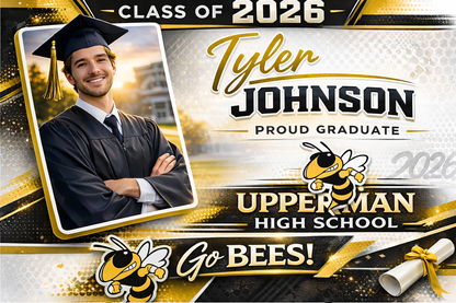 Graduation Yard Sign