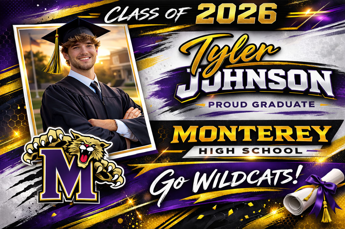 Graduation Yard Sign