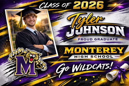 Graduation Yard Sign