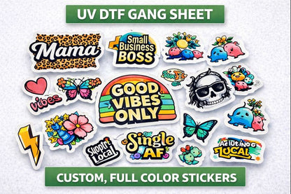 Build Your UV DTF Gang Sheets Online