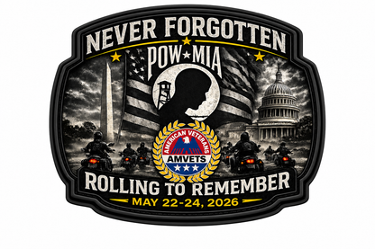 Rolling to Remember Commemorative UV Patch Hat