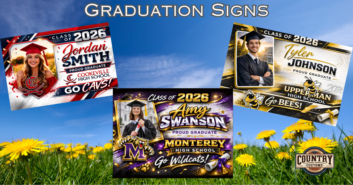 Graduation Yard Sign