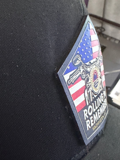 Rolling to Remember Logo UV Patch Hat