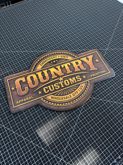 Custom Metal Signs