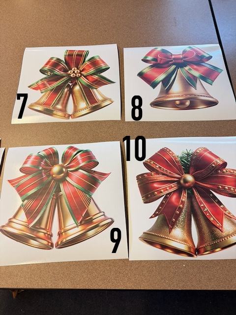 Christmas Window Clings