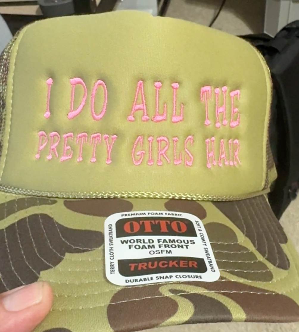 Embroidered Trucker Hat