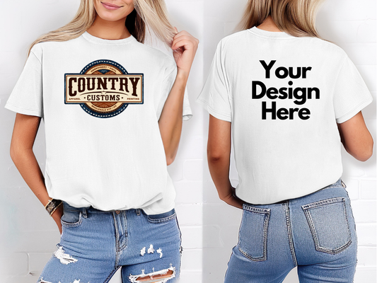 Custom Comfort Colors C1717 t-shirt